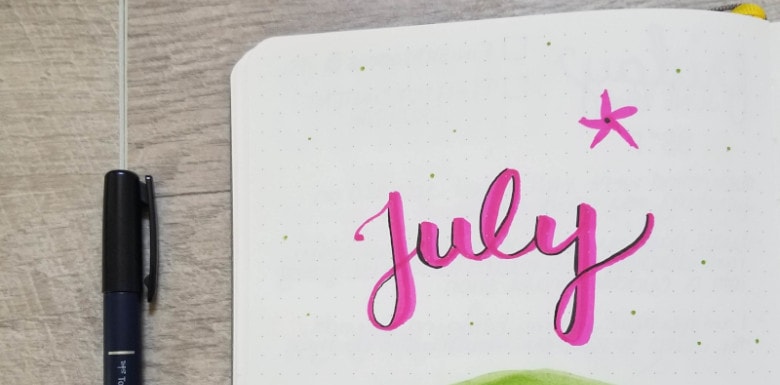 Bullet Journal Summer Theme Ideas